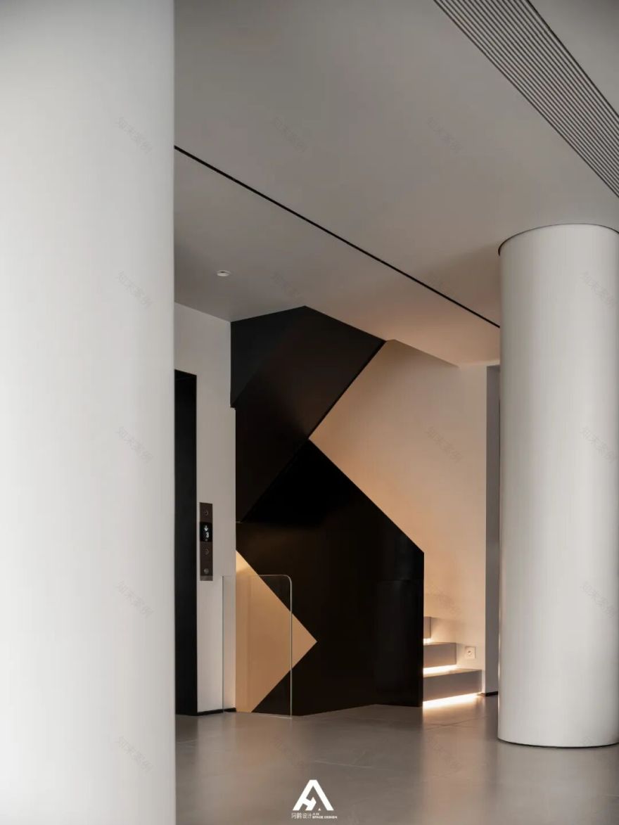 南昌阿鹤设计|500m²极简别墅,定格理想栖居!-70