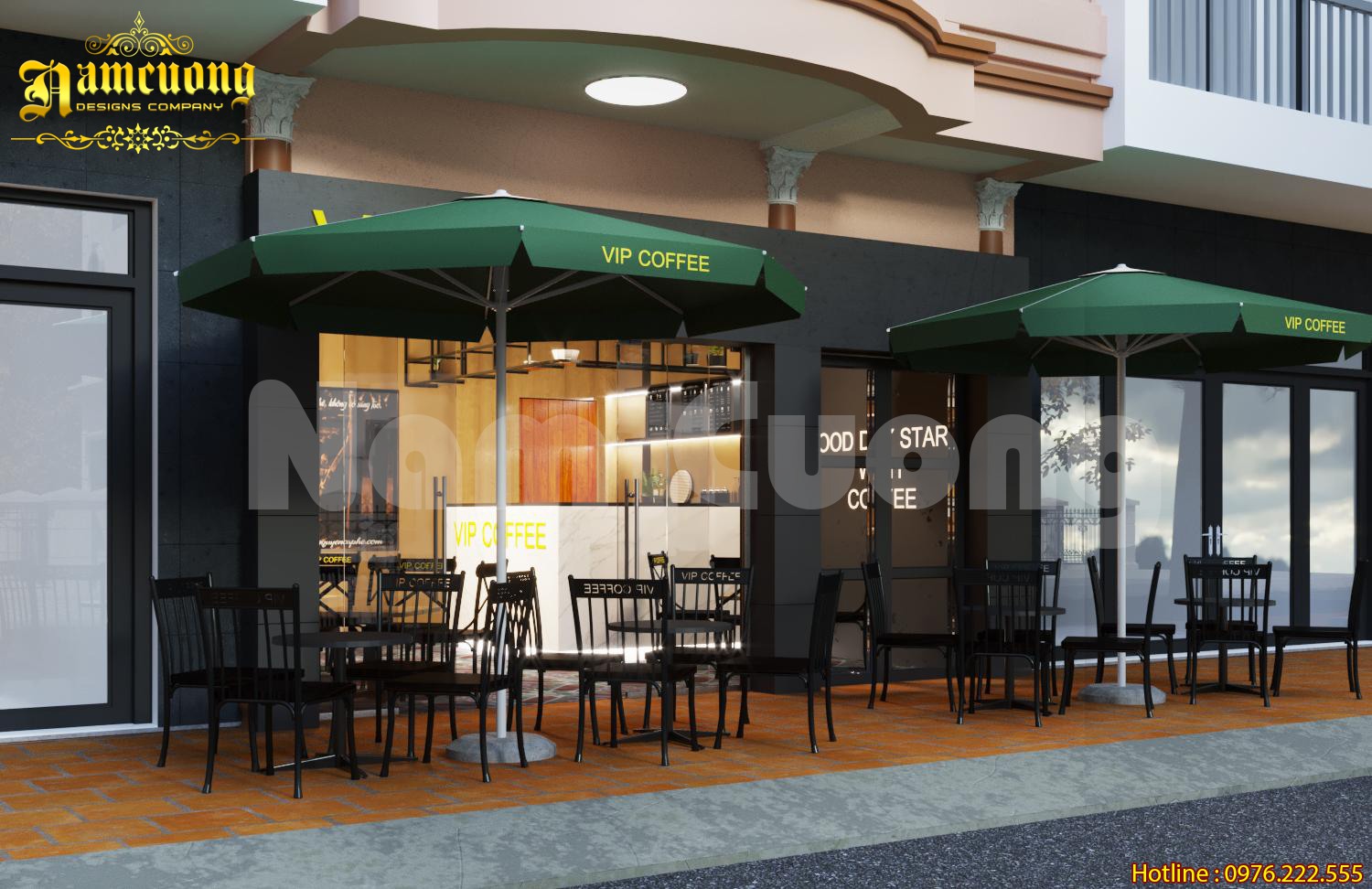 20 平米小咖啡馆惊艳设计,打造泰国清化商业空间新地标-12