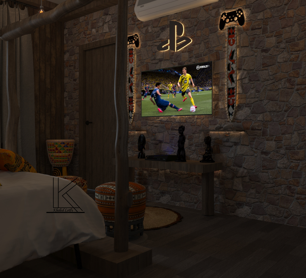 非洲男孩卧室丨埃及开罗-16