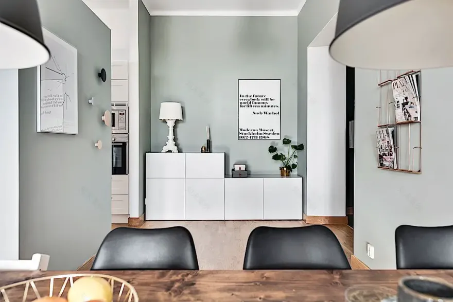 瑞典公寓巧变三居室-6