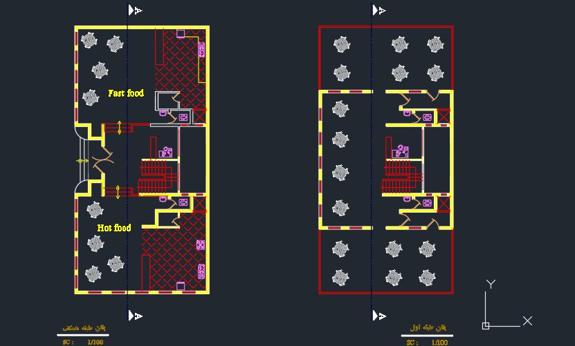项目完整的咖啡馆建筑设计方案-14