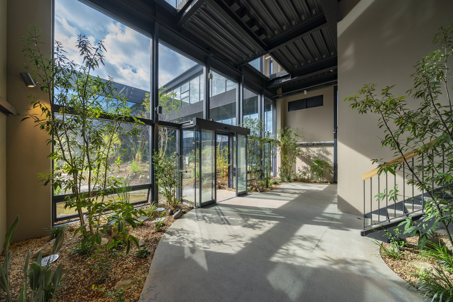 日本奈良县可持续办公建筑 | nakagawa century memorial hall-15