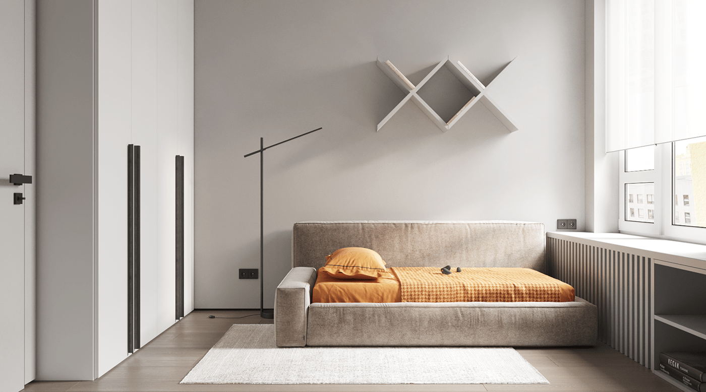 乌克兰基辅小空间公寓设计 细节满满-18