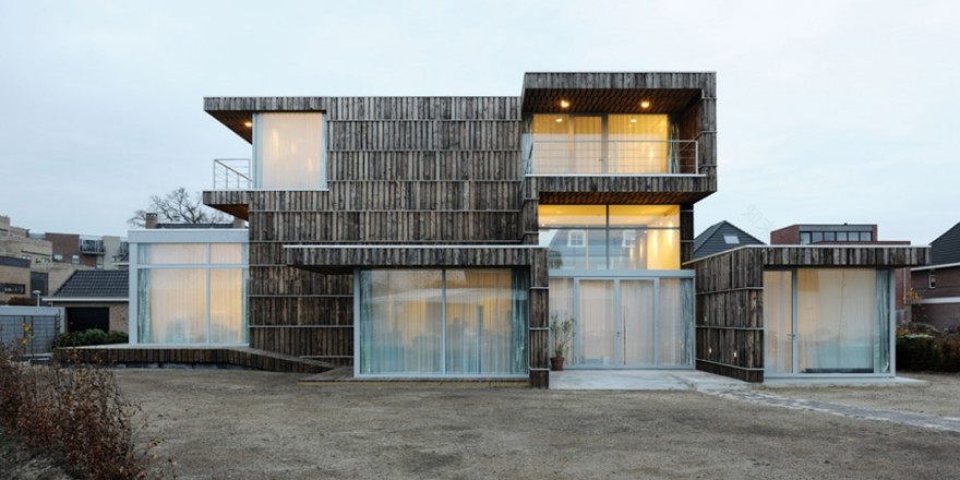 循环再利用的荷兰 Welpeloo 别墅-29