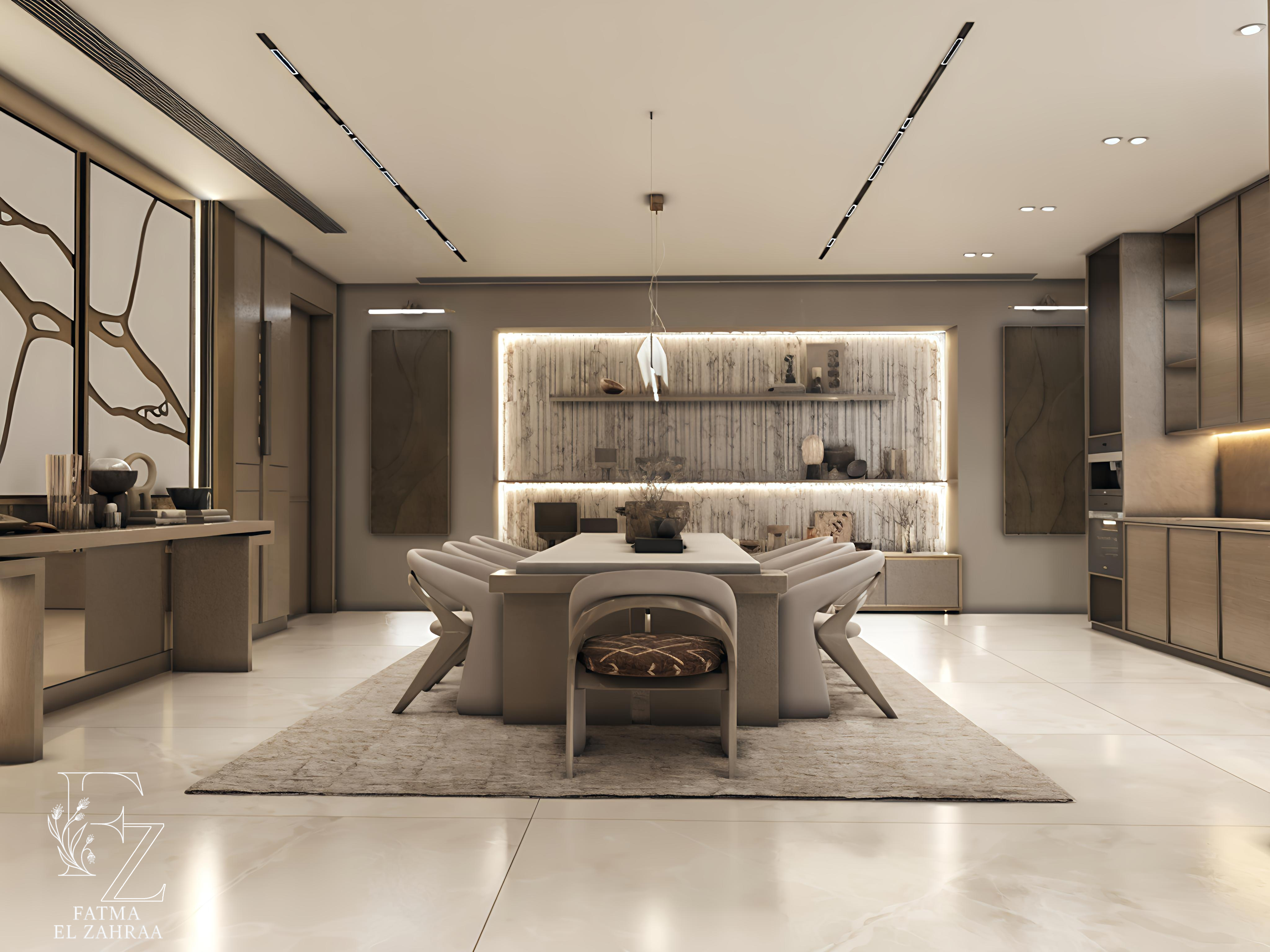 家庭起居与用餐区设计-9