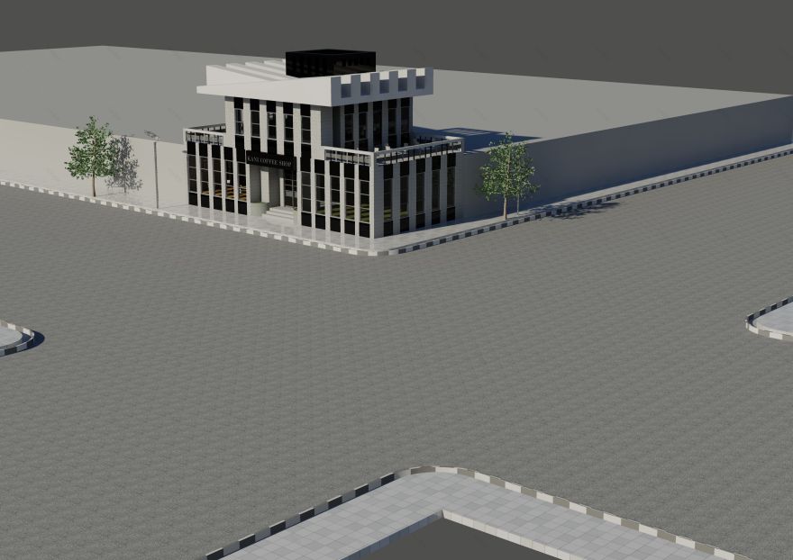 项目完整的咖啡馆建筑设计方案-18