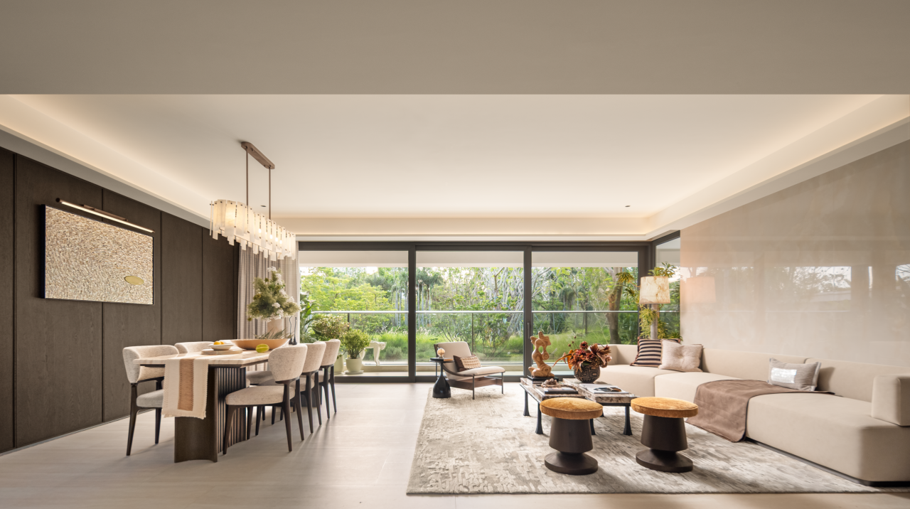 华润置地·三亚观岚二期143㎡,130㎡,110㎡样板间丨中国三亚丨精装设计矩阵纵横,软装设计北京靳朝晖设计-12