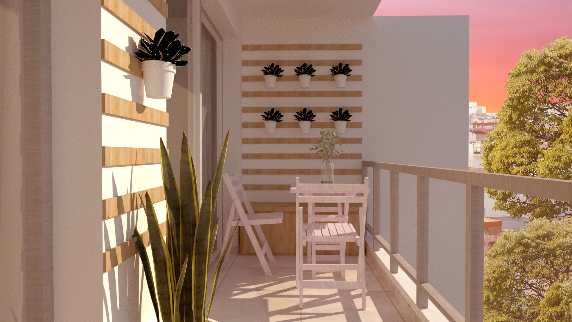 景观设计 阳台-9