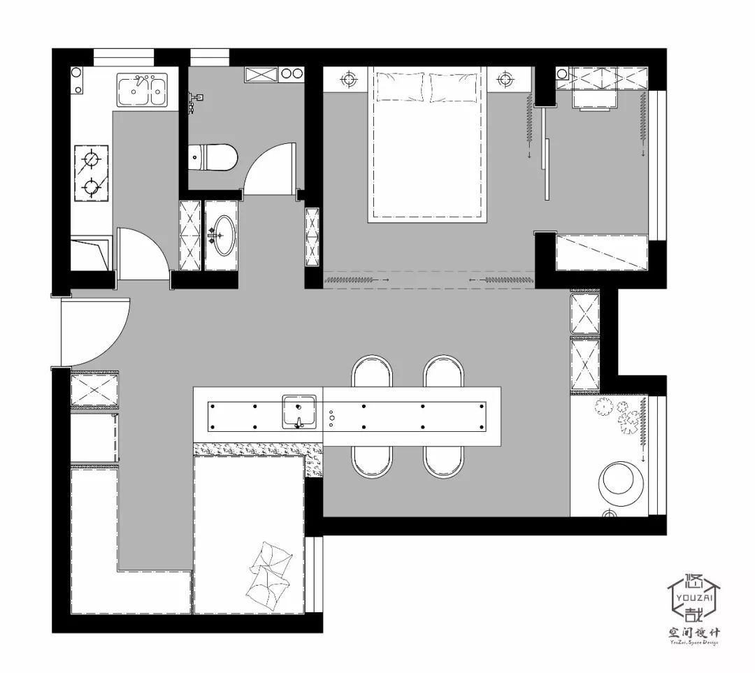 悠哉空间设计 | 诗意栖居,打造生活核心区-30