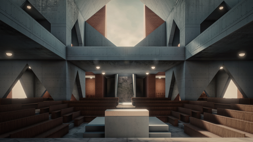 未竟之作 · 现代建筑大师的遗珠丨法国尼斯丨路易斯·康,密斯·凡德罗,弗兰克·劳埃德·赖特,勒·柯布西耶-8