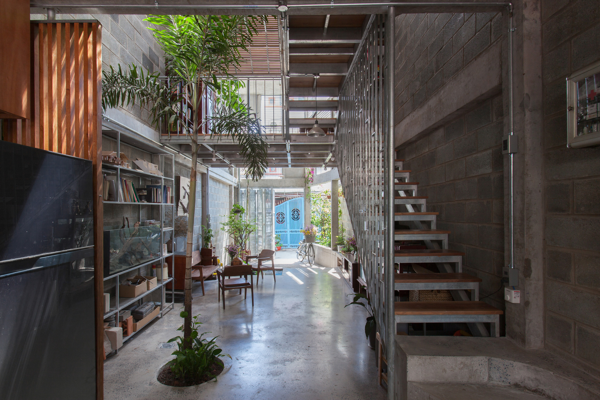 越南胡志明市 k59 住宅与工作室——现代与传统的和谐共生-27