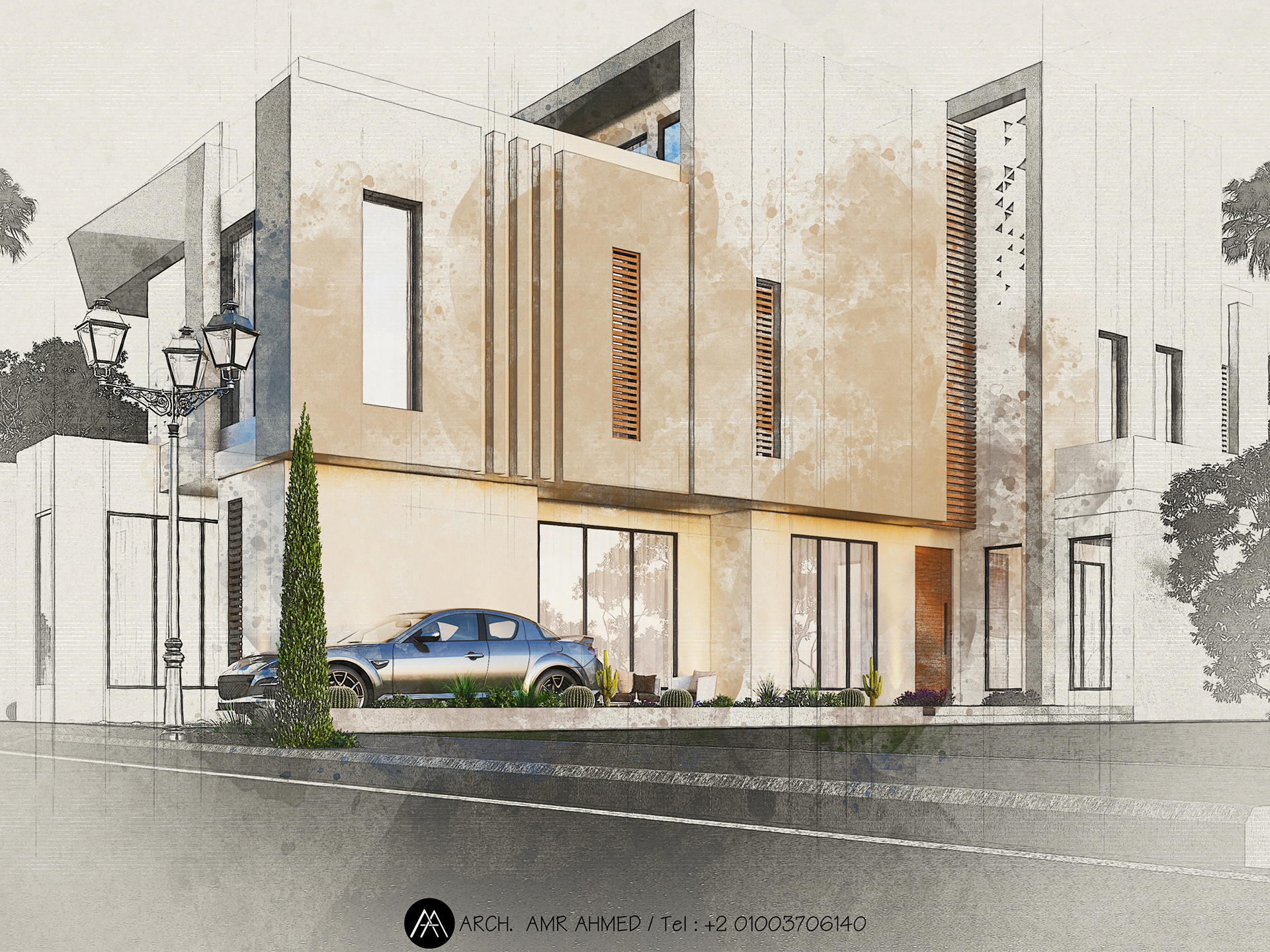 私人别墅（哈尼法干河代码）丨Bareeq Consultants-14