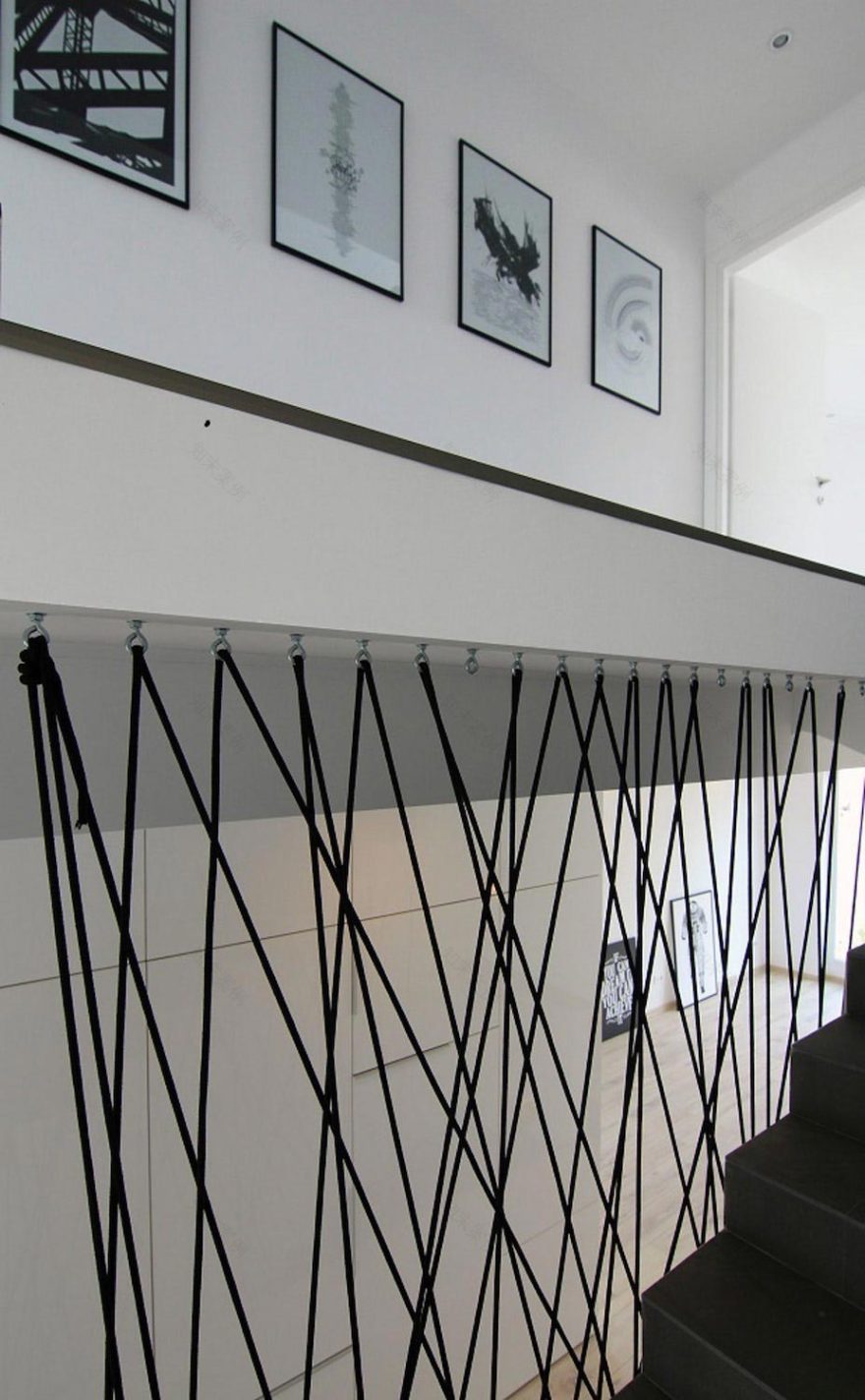 Project built on a very small piece of land with minimal modern features and design defined by white, black and timber hues CAANdesign Architecture and home design blog-12