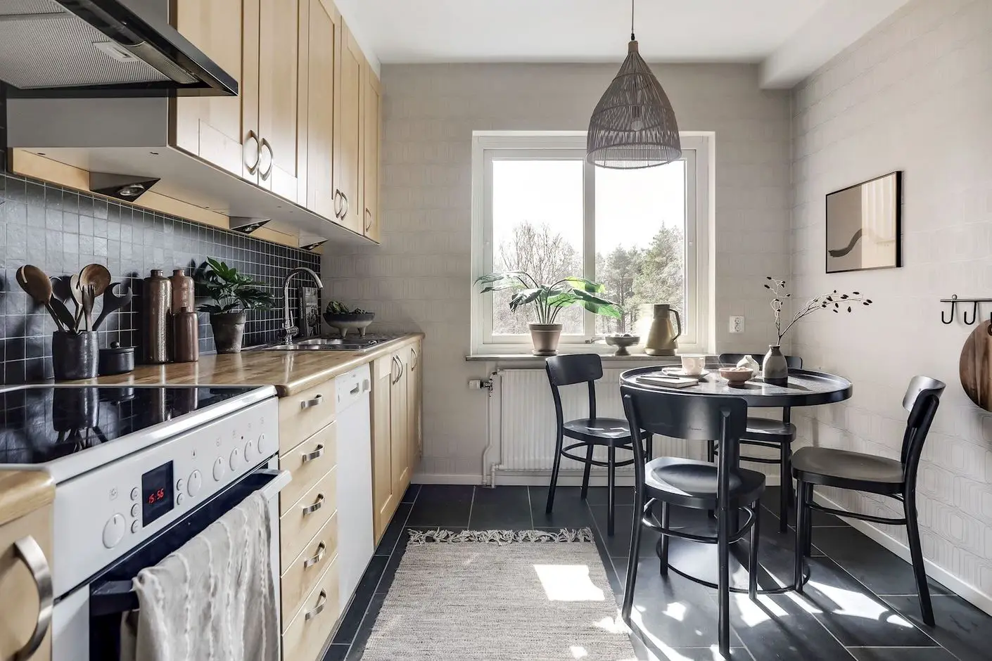 自然装饰之美 | 瑞典 25 平米公寓设计-6