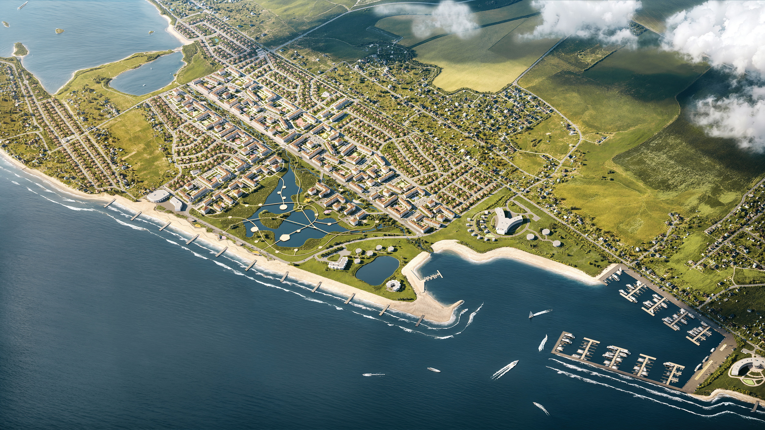 海边村庄设计-8