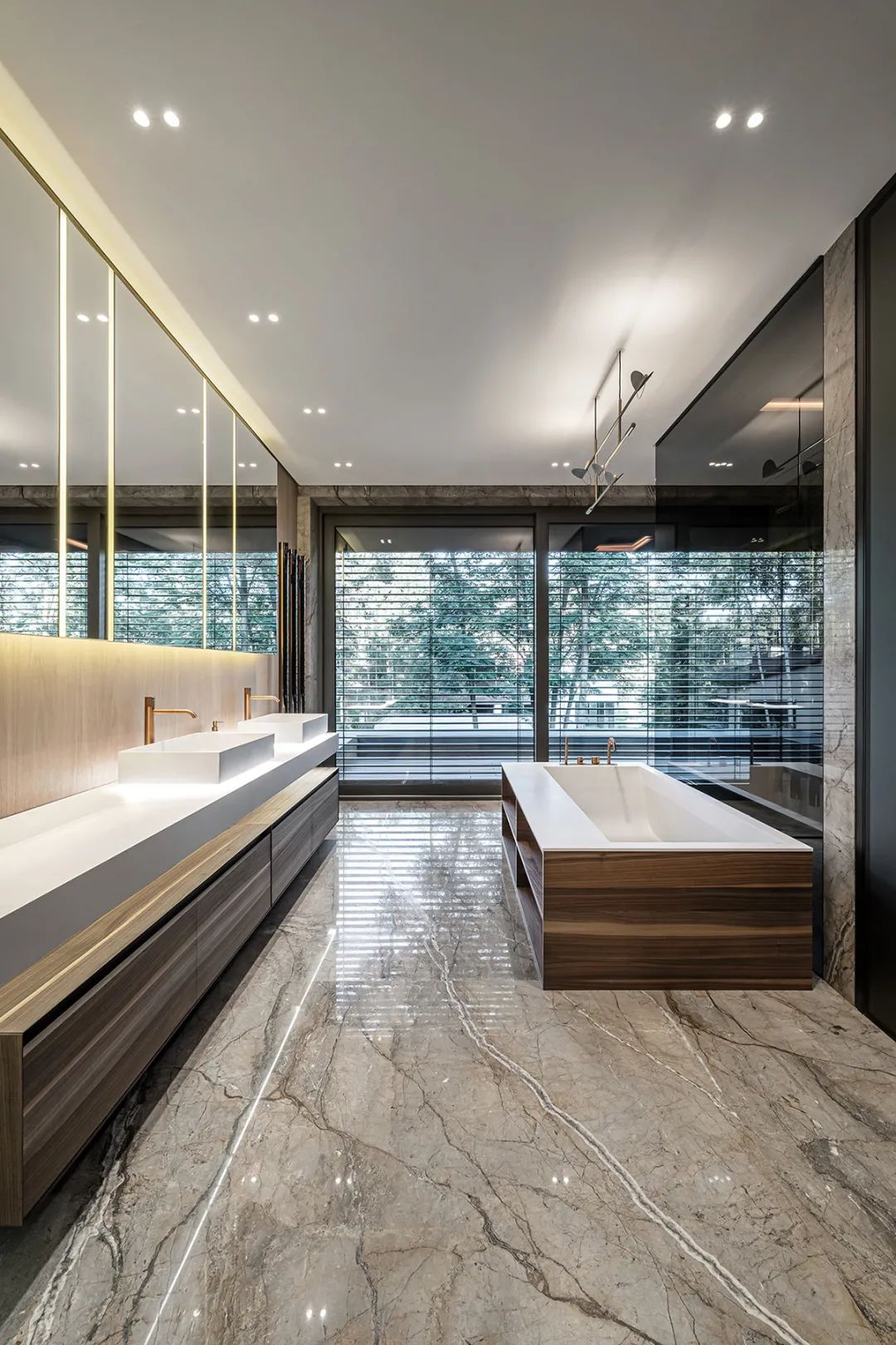 450㎡轻奢质感别墅丨YODEZEEN Architects-25