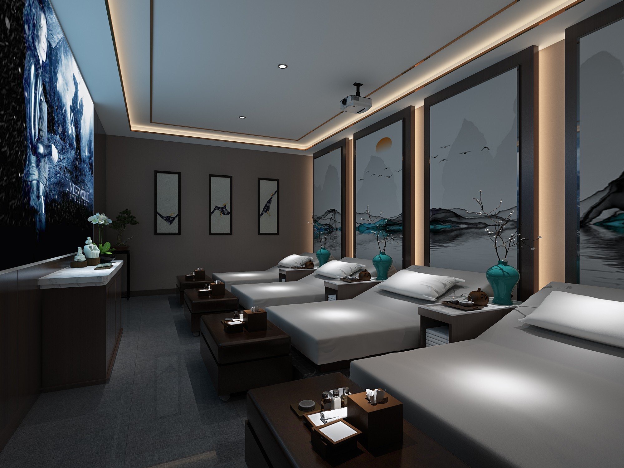 足浴店设计，打造一个轻松解压的环境！-6