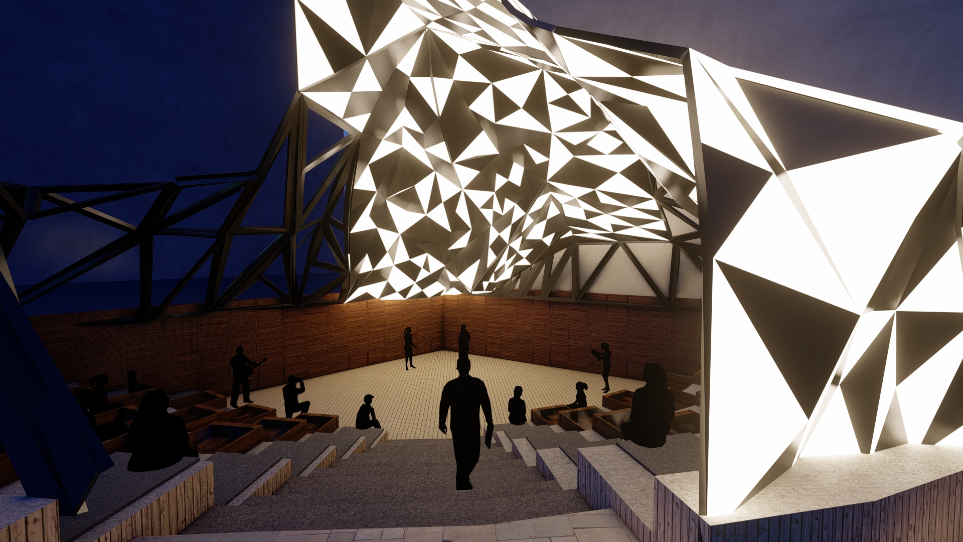 Theater of the Faculty of Fine Arts, Architecture dep-22