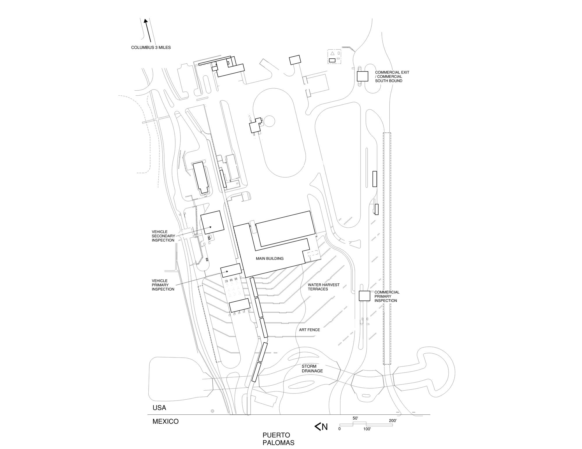 美国土地港口入口丨理查特建筑师事务所-2