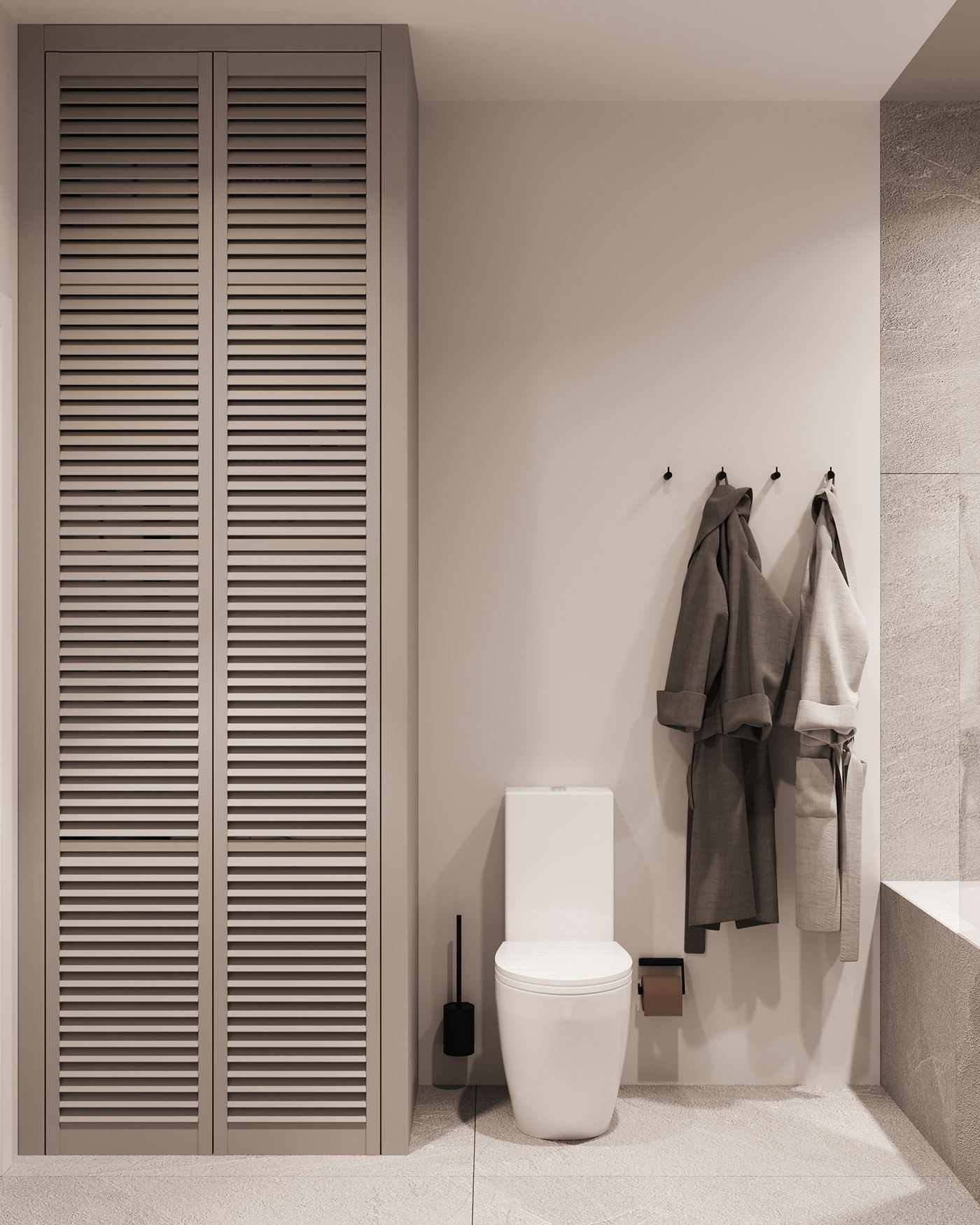 乌克兰85㎡简约风公寓设计-40