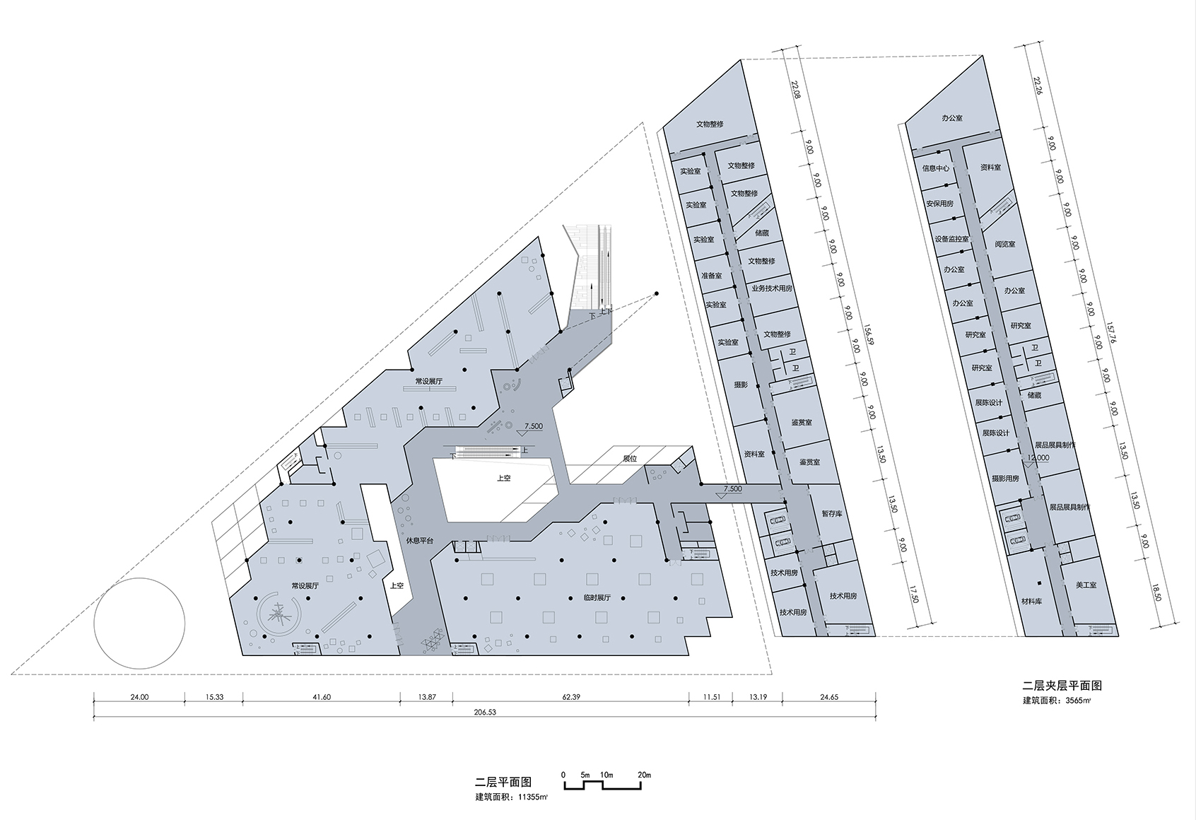 汤桦建筑设计一等奖方案：三亚崖州湾科技城文体中心（深海博物馆及体育中心）-60