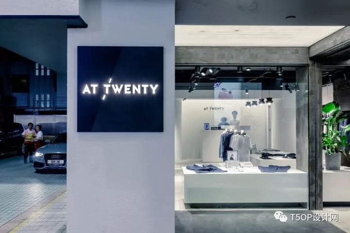香港铜锣湾AT TWENTY前卫男装店铺设计-6
