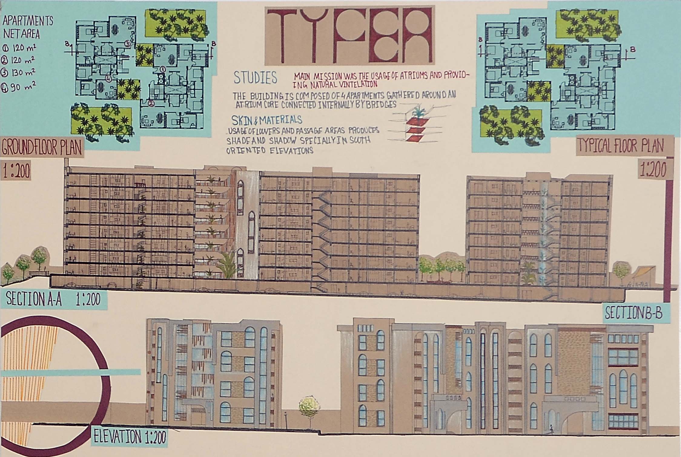 绿洲住宅小区丨3rd Year Architecture-4