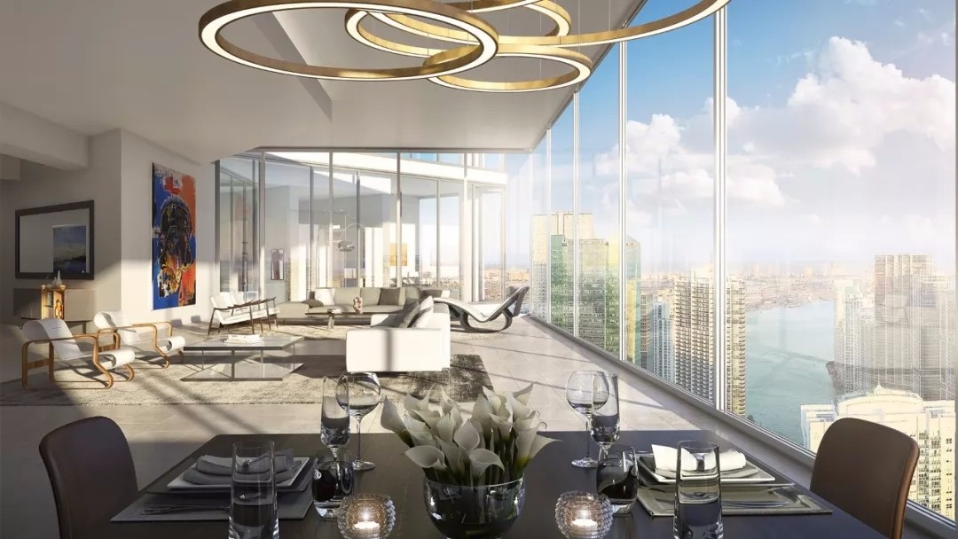 迈阿密河沿岸的豪华公寓 One River Point  RémiTessier-21