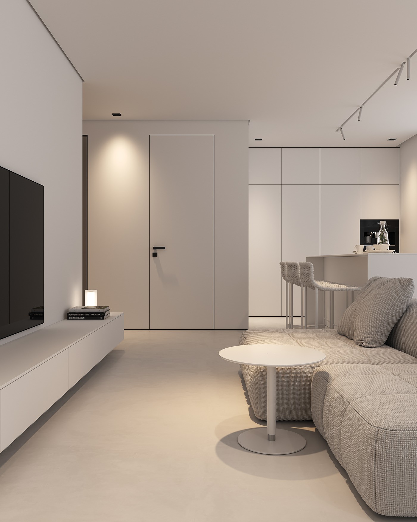 白色系简约风住宅设计 至简至美！-9