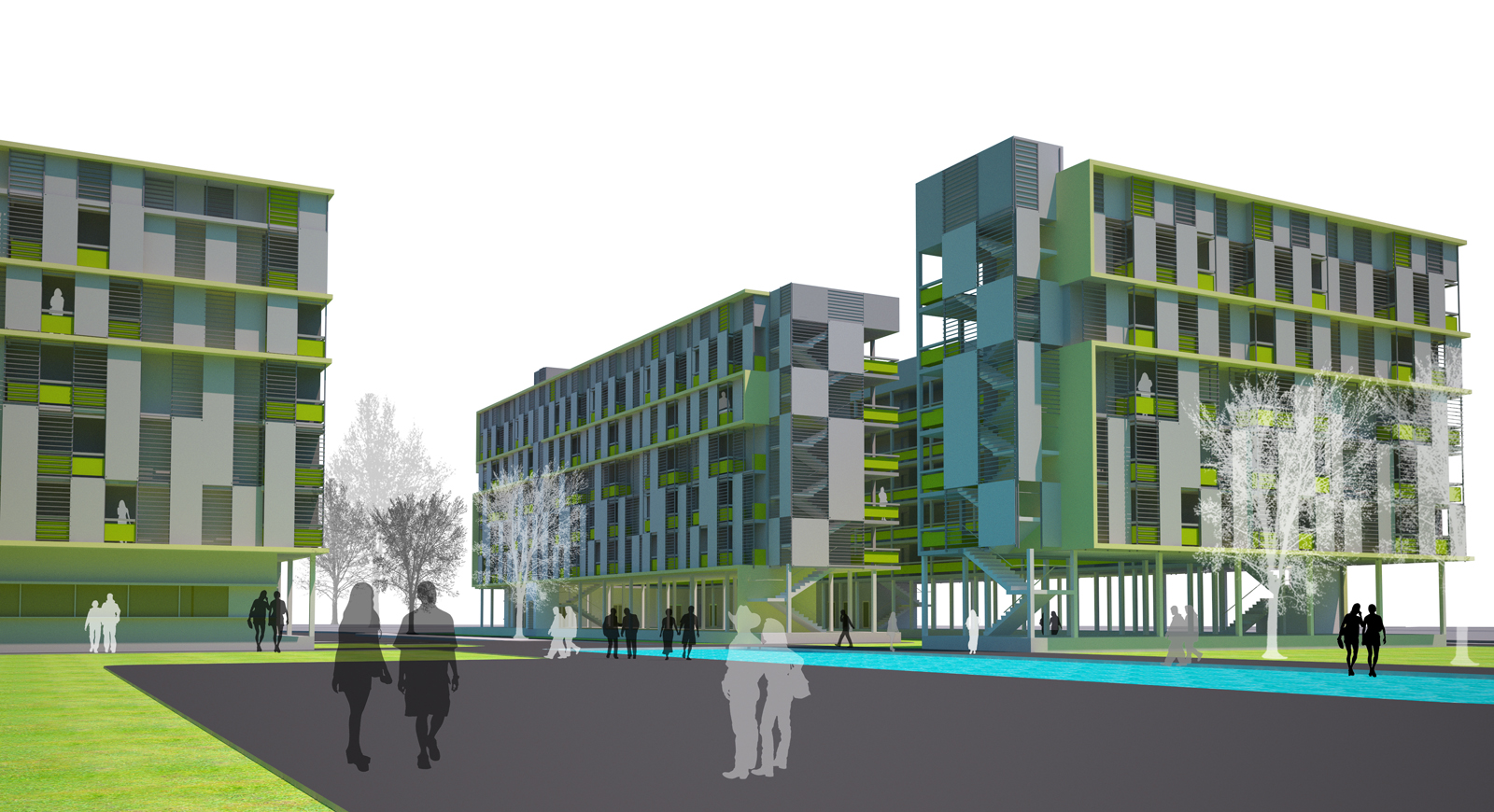 工人的家园 | 越南 Binh Duong 地区工人住宅设计-29