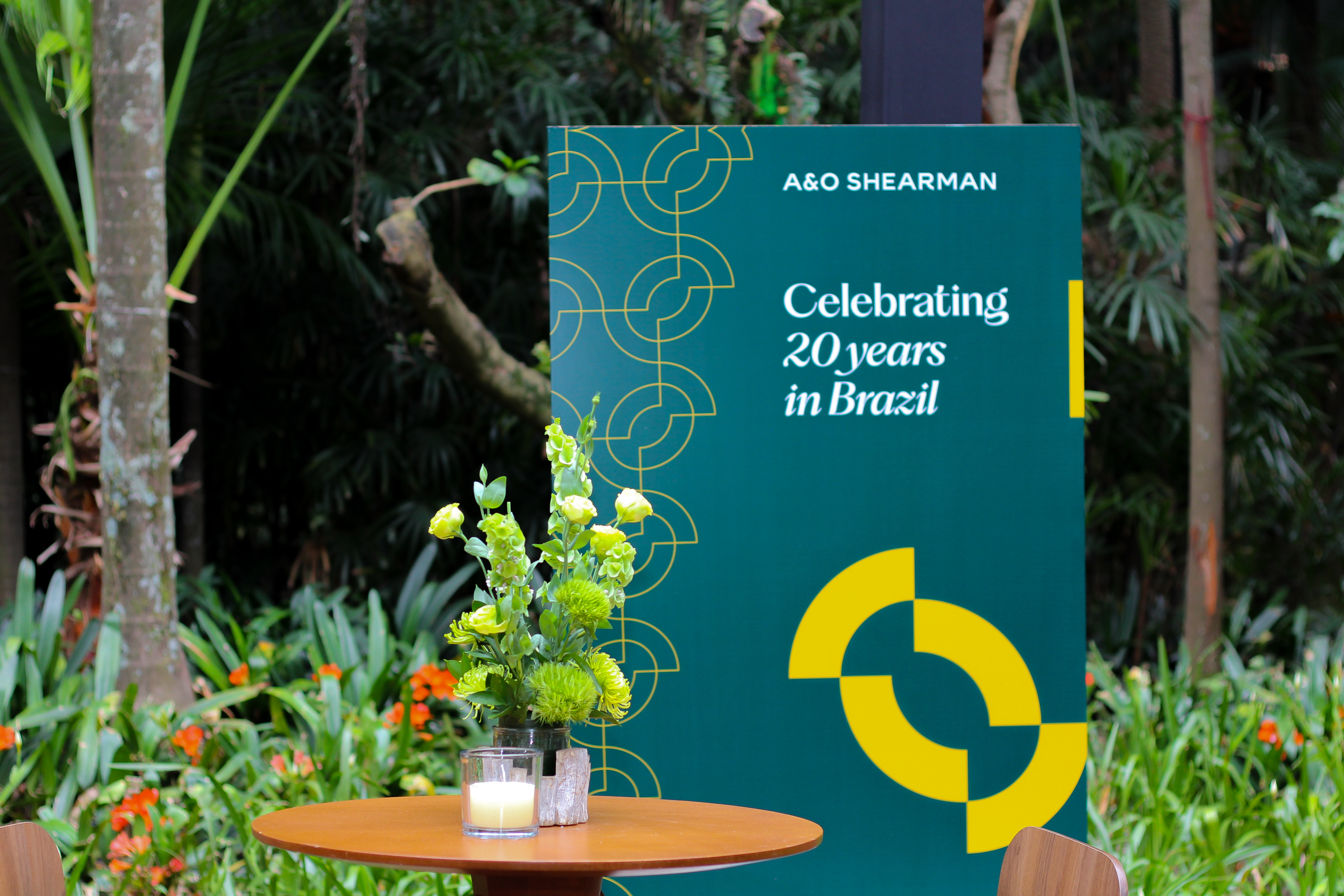 Evento A&O Shearman - Cobertura de decoração-4