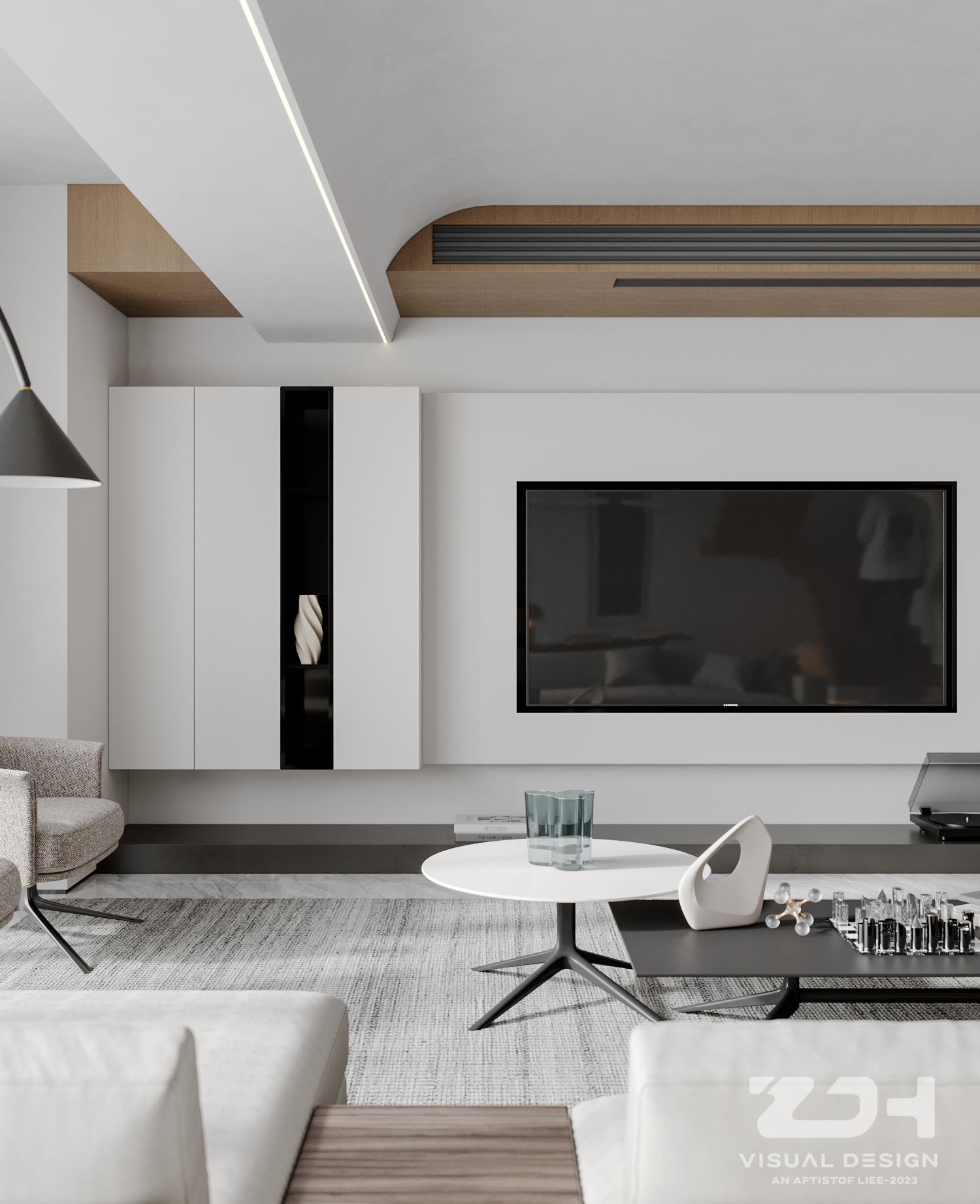 现代简约家装表现-7