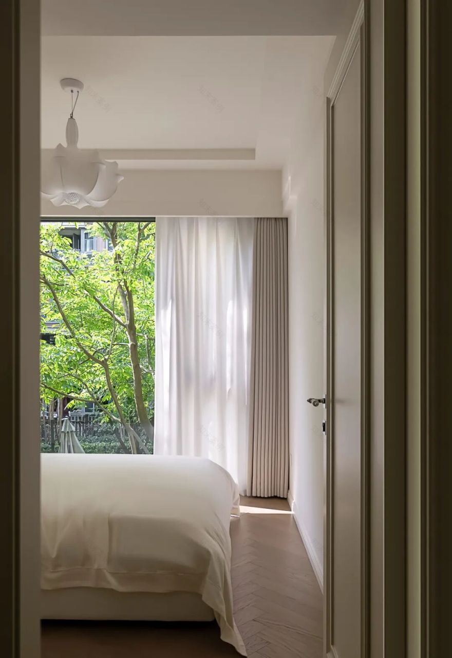 【新作】谁说小户型不能玩法式?97㎡治愈系空间,美到不想出门-78