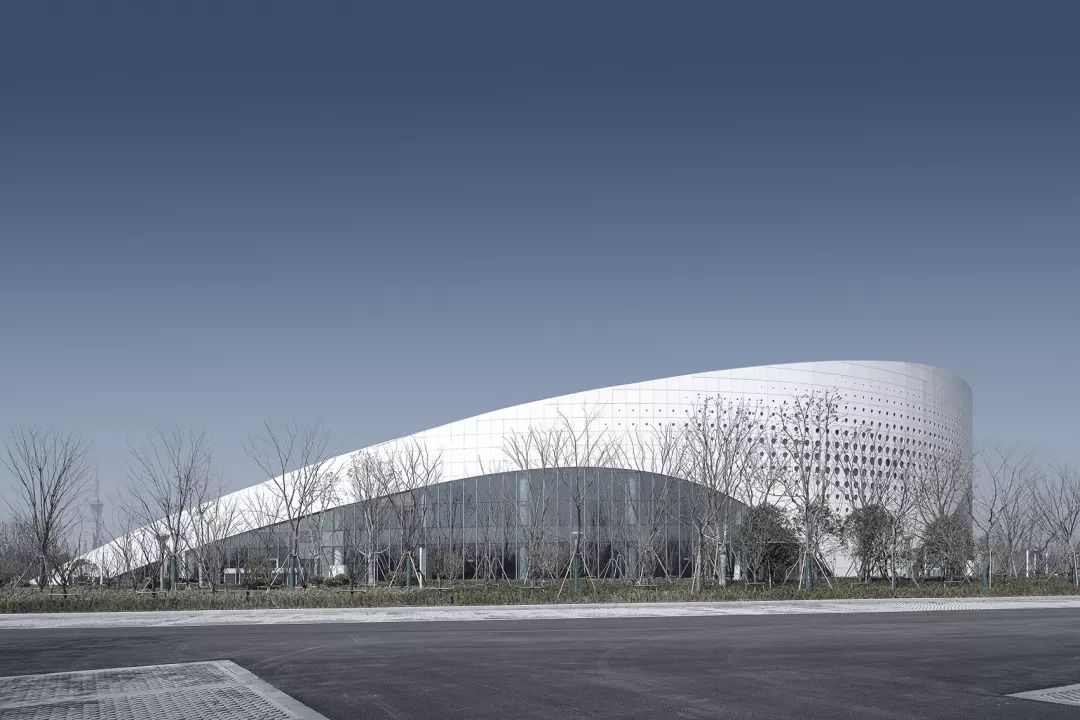 波浪造型下的如东体育中心,活力无限-14