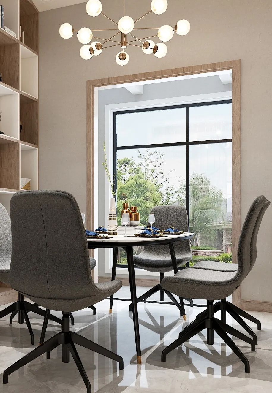 俊豪城西区 152m²现代风家居,精致如诗的生活艺术-46