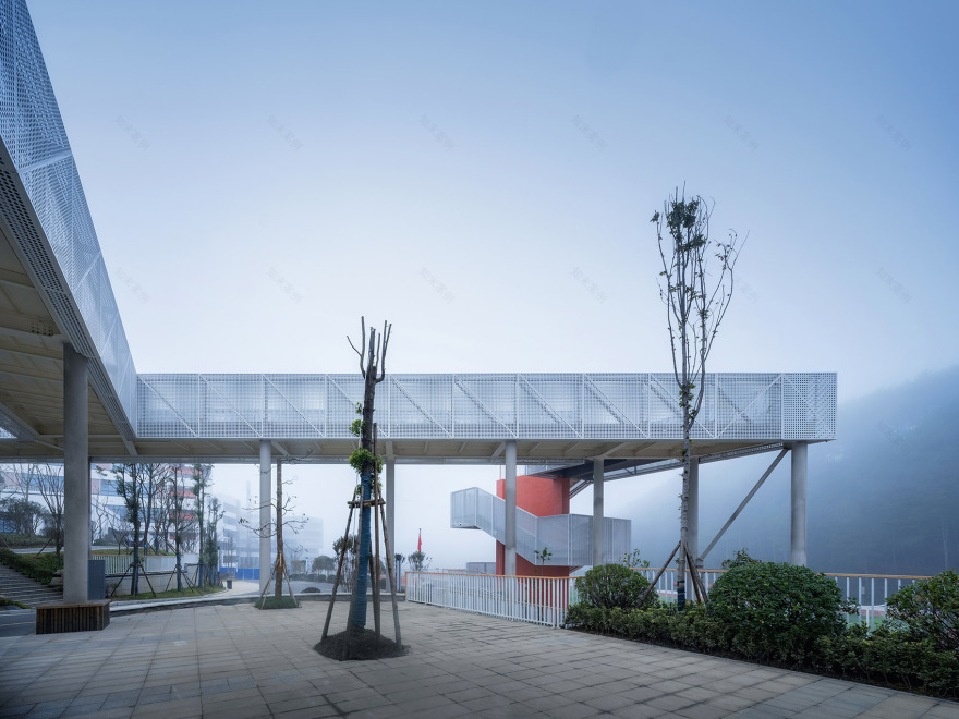 吉首中驰·湘郡礼德学校丨中国湘西丨山东建筑大学建筑城规学院象外营造工作室-57