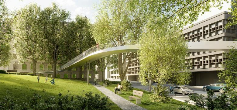 DGJ Paysages丨Brücke über den Graben St. Gallen丨瑞士-0