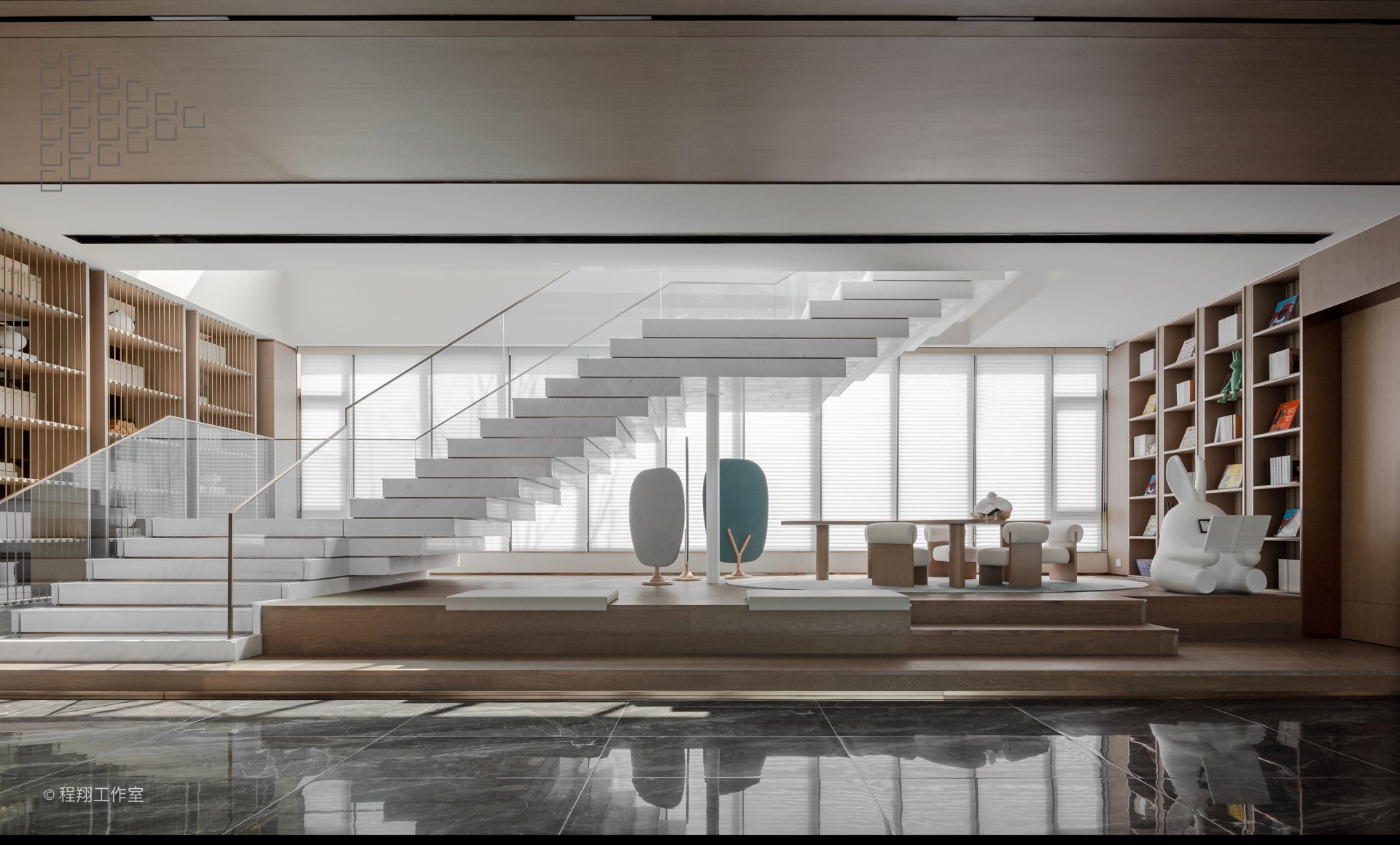 中梁云璟斓庭售楼处丨中国潍坊丨鲲誉设计-10