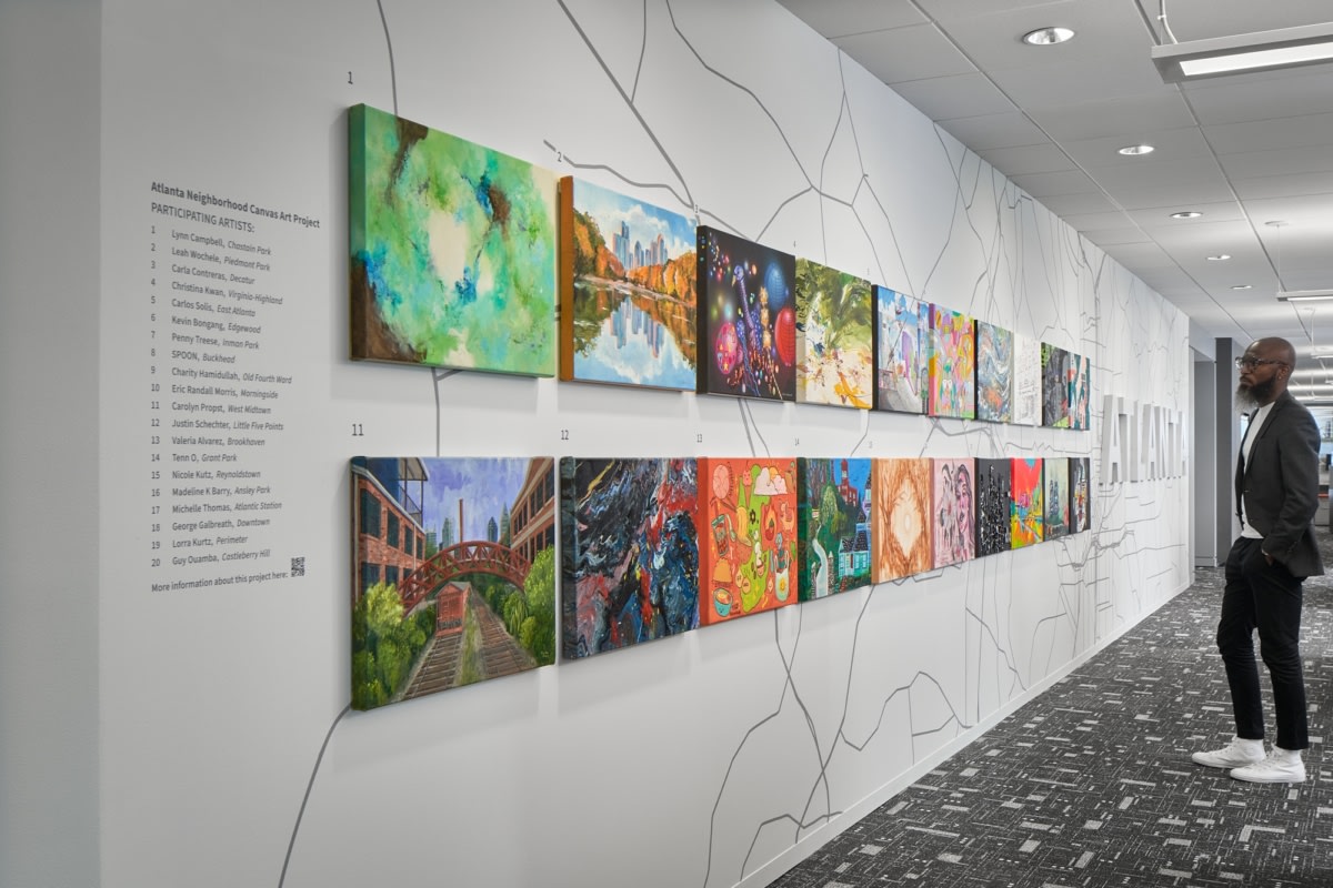 JLL 办公室改造丨美国亚特兰大丨ASD|SKY-28