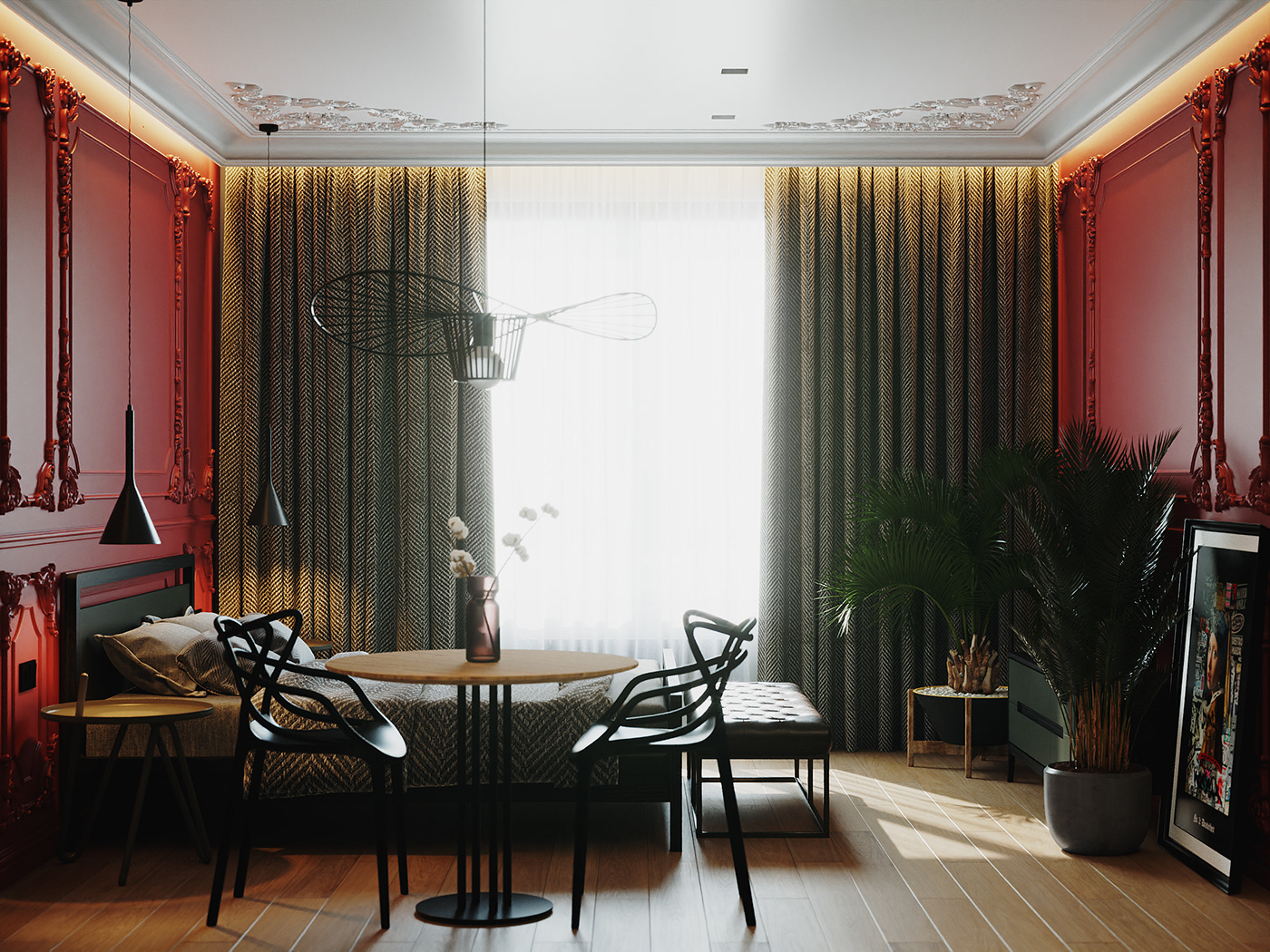 红绿色的搭配，是你能接受的配色吗？                     -2