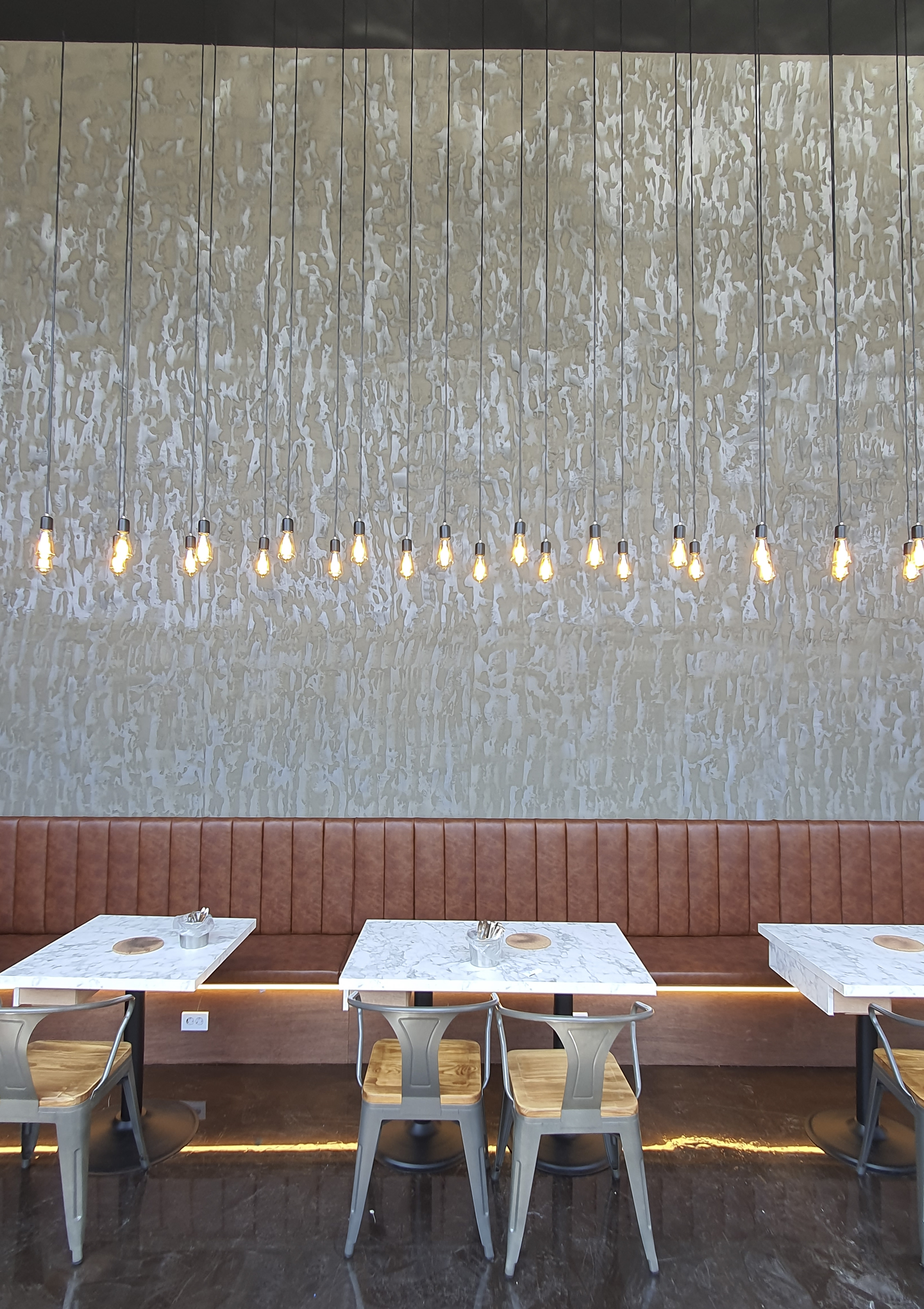 23 坪现代简约风格鸡排店室内设计-6