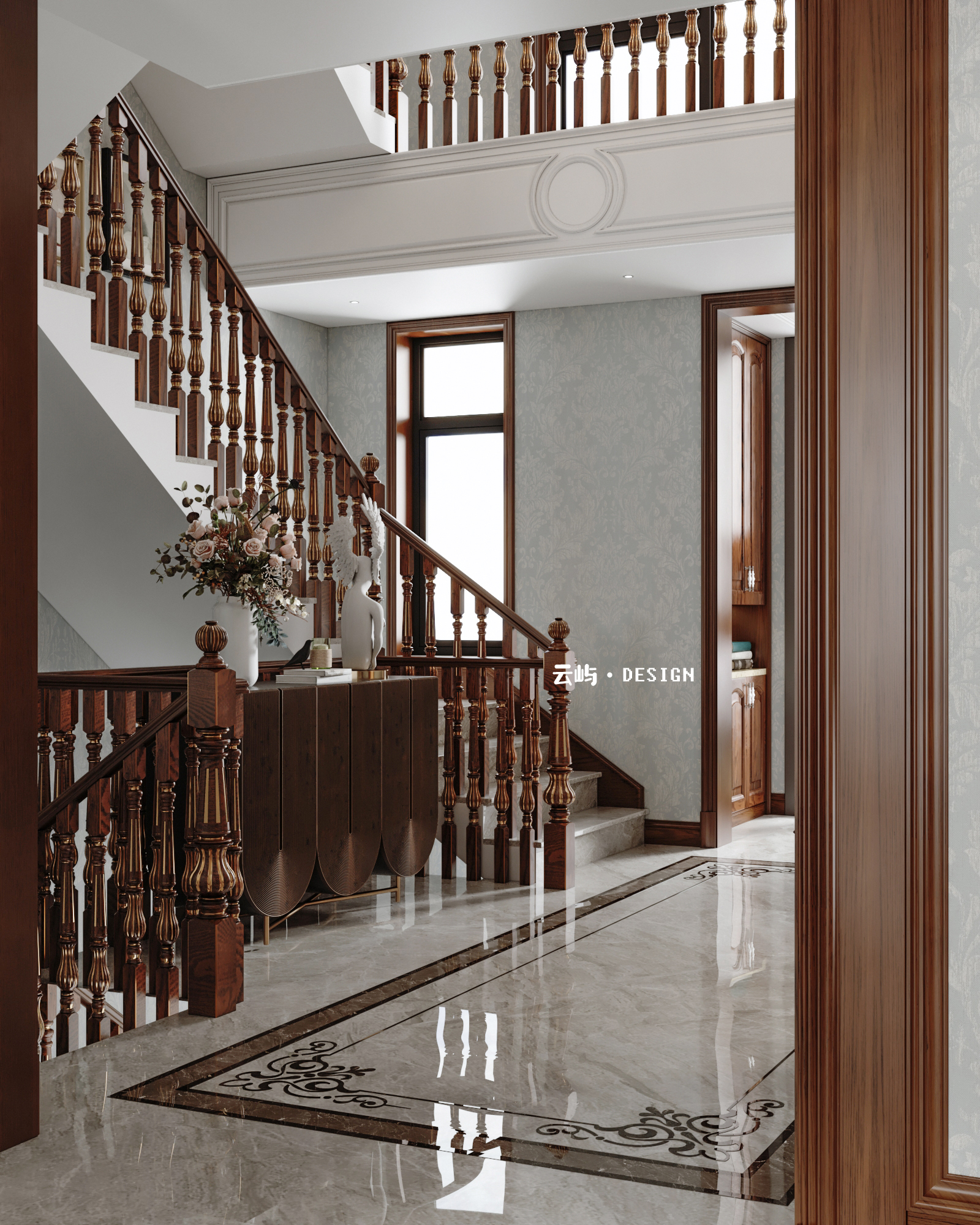 现代轻奢大平层,美式合集-26