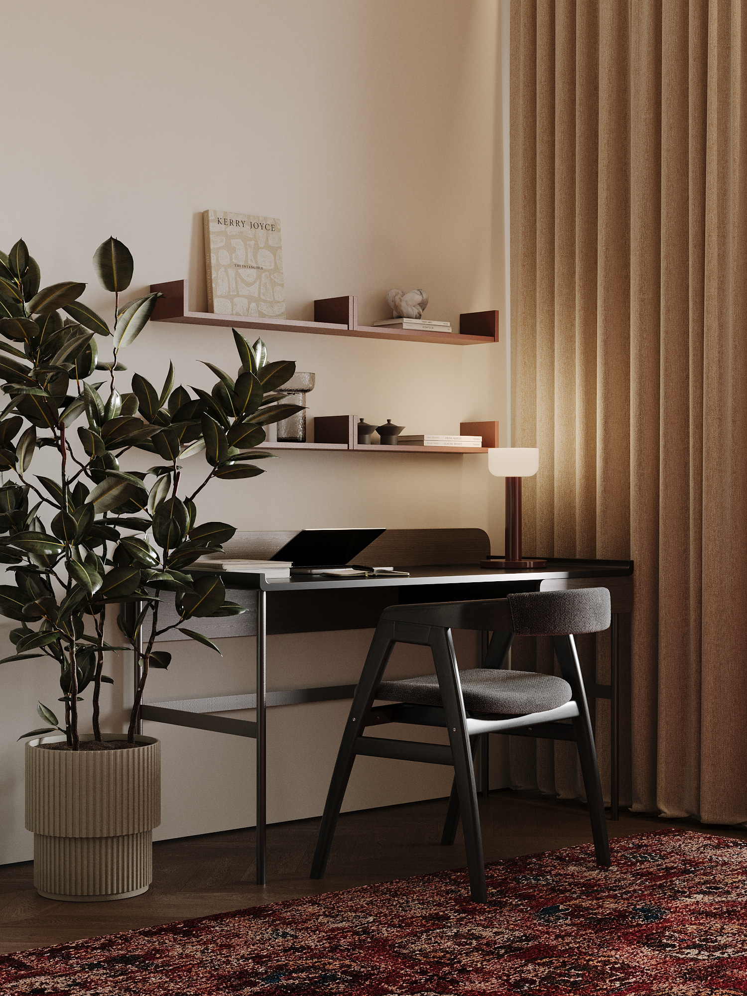 Zilart室内设计与可视化项目丨Rial bureau-30