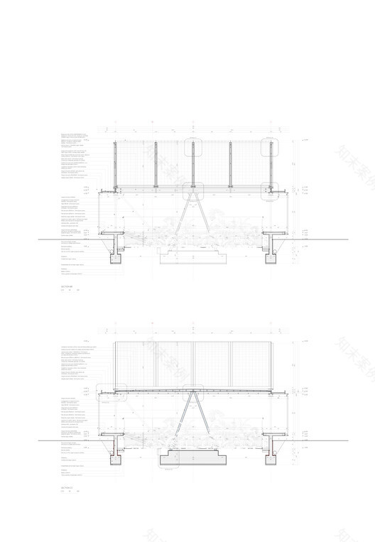 智利玻璃温室 · 人工热带森林的栖息地丨Max Núñez-25