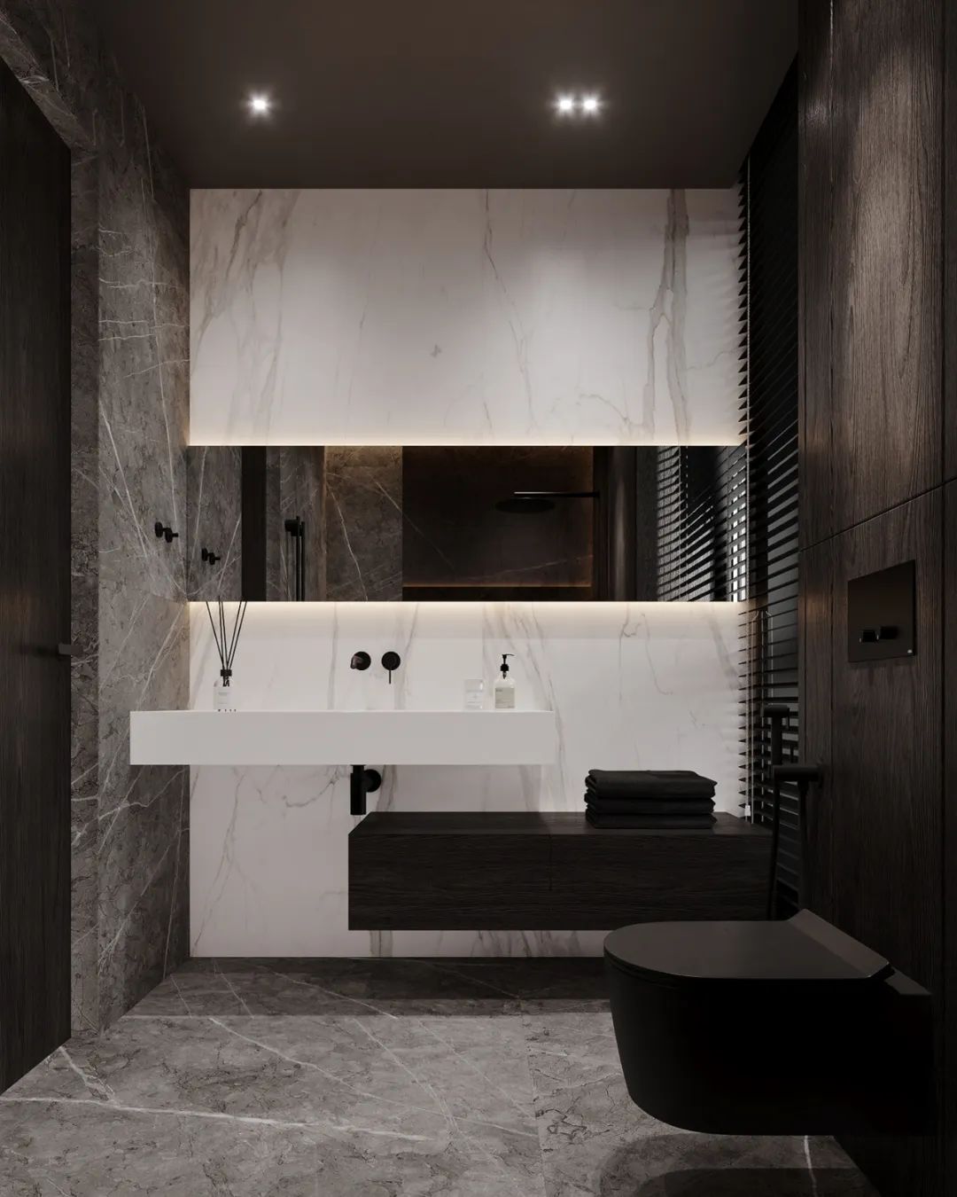 127㎡顶层复式简约干练公寓设计丨KYDE.architects-76