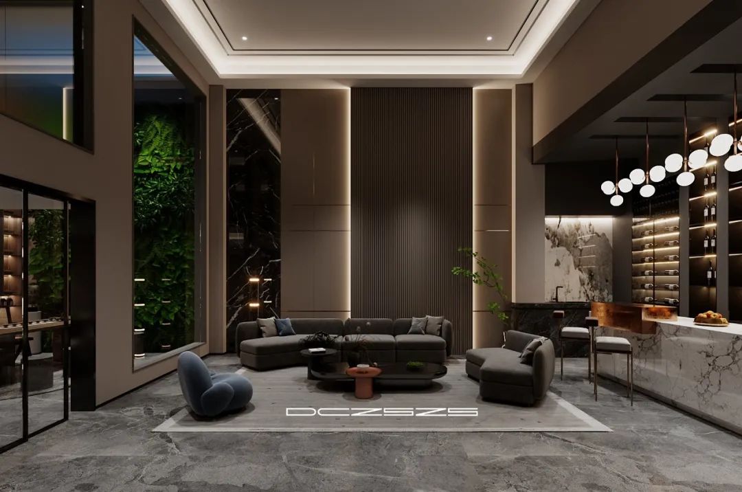 九江誉江华府现代轻奢别墅丨中国九江丨木美空间设计-46