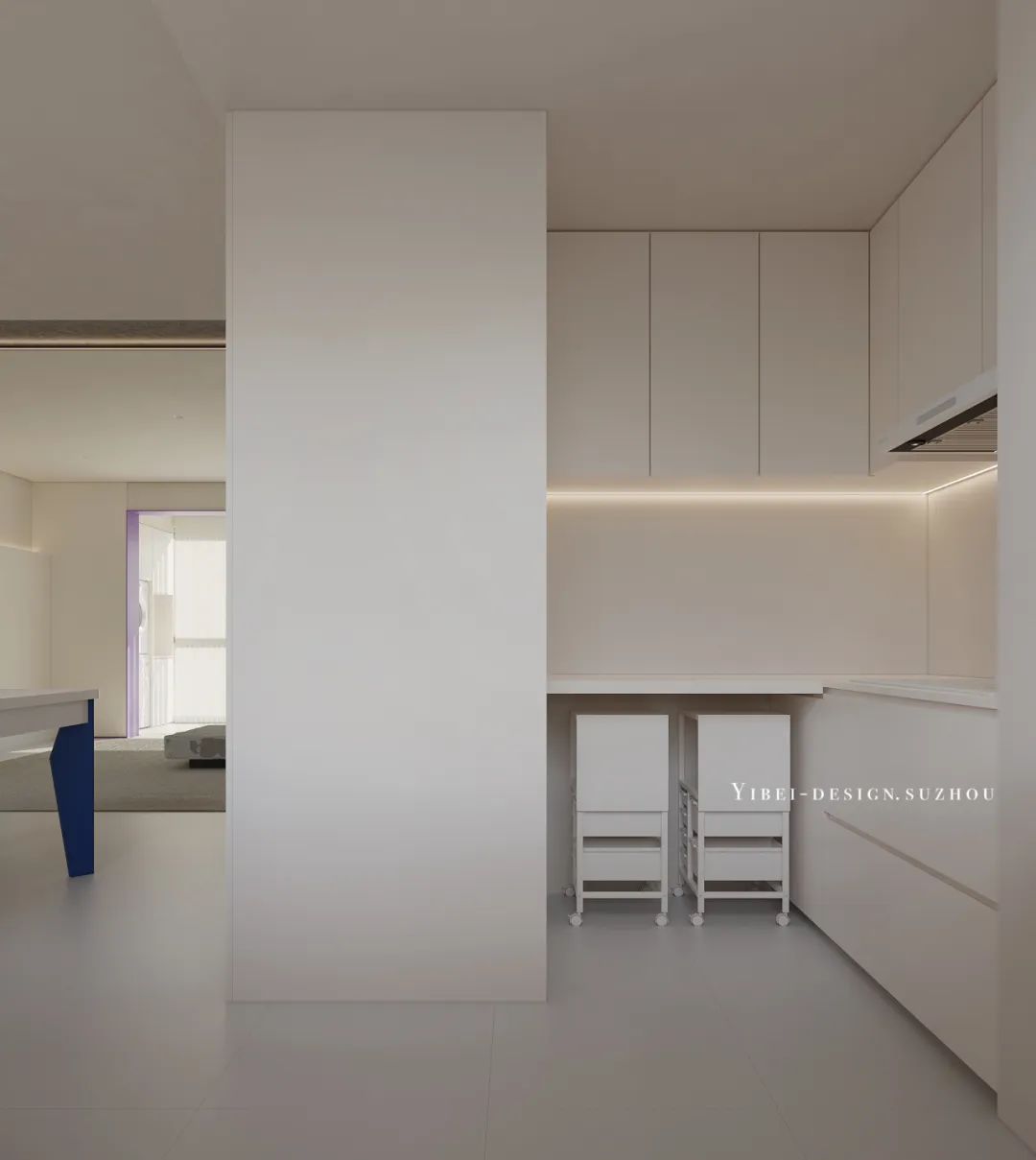 极简色彩的空间诗篇 · 家装设计丨中国苏州丨YIBEI DESIGN-14