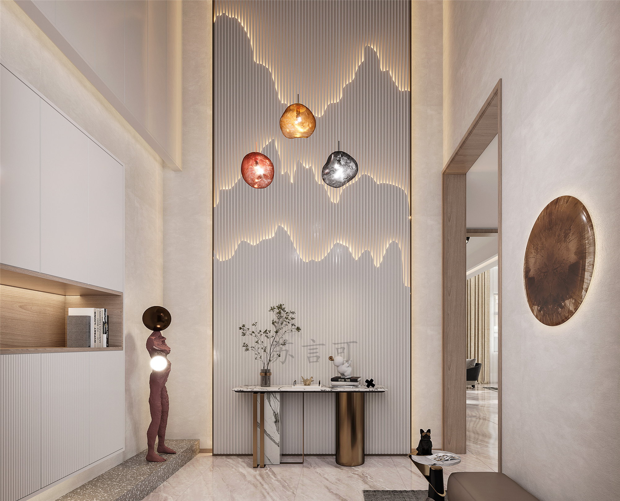 素雅侘寂风室内设计-11