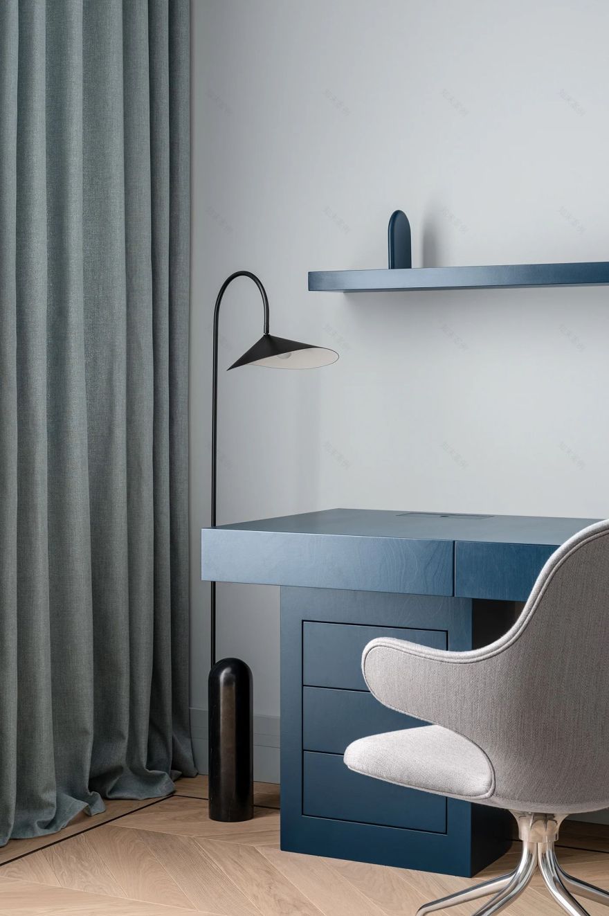 乌克兰基辅 200㎡复式住宅设计-64