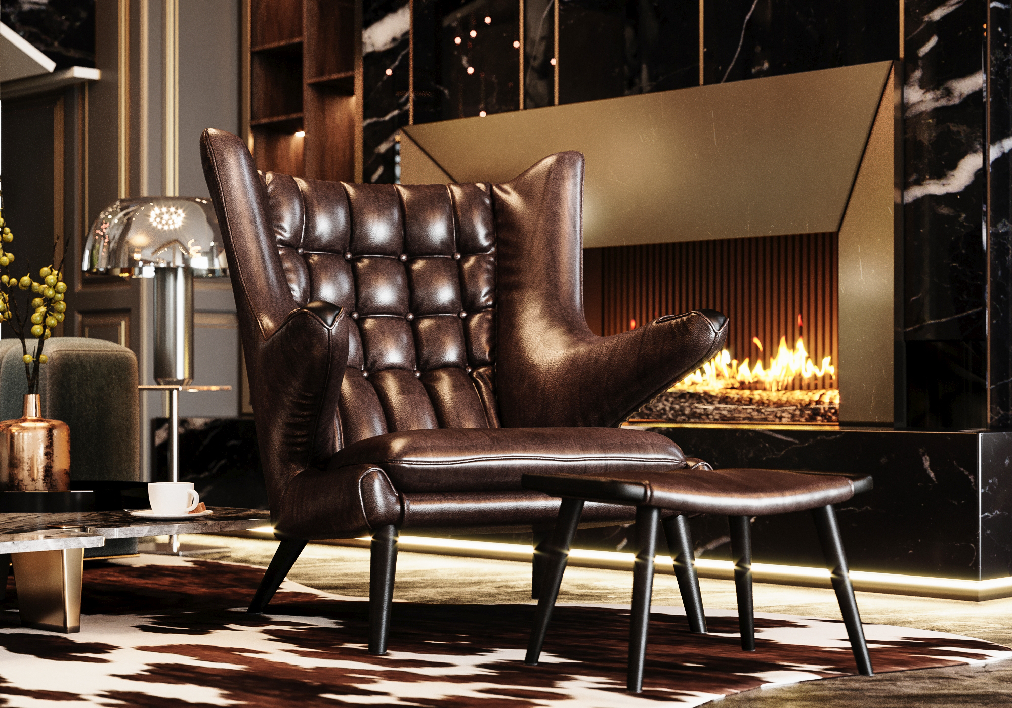 豪华住宅别墅丨埃及开罗丨Comet architects-8